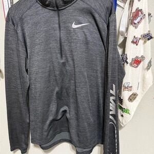 Nike Dri-FIT Gray Running Jacket
